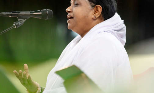 Amma brings message of love and compassion