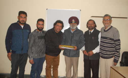 US based Punjabi singer Sahil honored