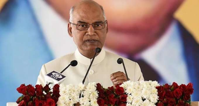 Citizenship bill to give justice to persecuted minorities of Pak, B’desh, Afghanistan: Prez
