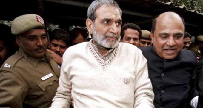 ‘Sikh inmates to be kept away from Sajjan Kumar’s ward in Delhi’s Mandoli jail’