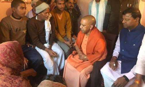 Adityanath meets family of CRPF constable killed in Pulwama attack
