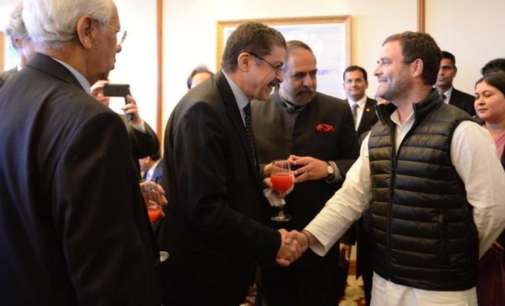 Rahul, Sonia, Manmohan meet G20 ambassadors over lunch