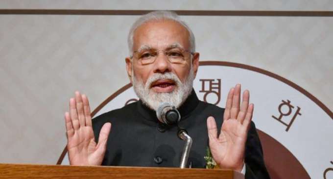 Days of lantern are over in Bihar,says Modi in veiled dig at Lalu