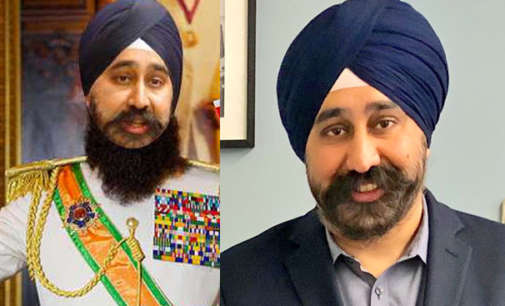 Photoshopped image shows Sikh Mayor as Arab dictator
