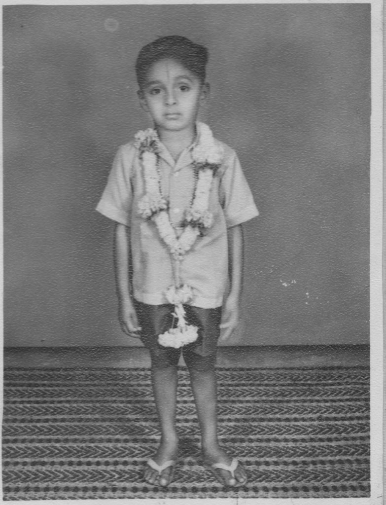 The very young Mohan...