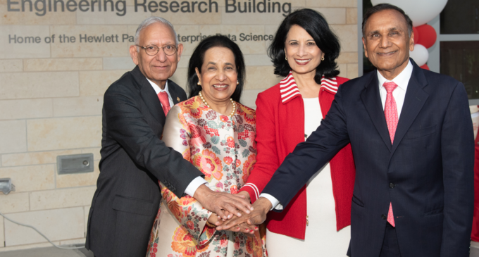 Houston University building named after Indian Americans