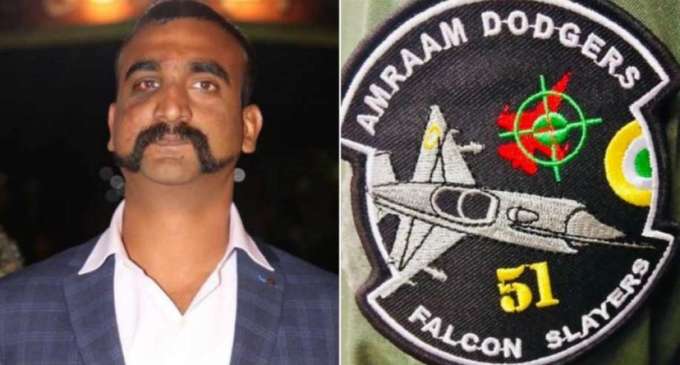 Wing Commander Abhinandan’s unit comes out with ‘Falcon Slayers’ shoulder patches