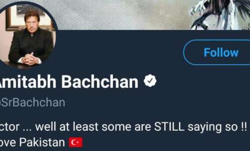 Amitabh Bachchan’s Twitter account hacked, profile picture changed to Pak PM’s