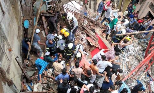 12 killed, over 40 feared trapped as Mumbai building collapses