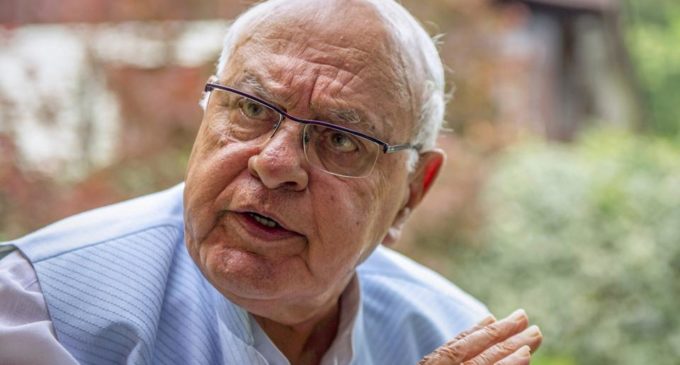 Kashmir a dispute between India, Pak; should be resolved through dialogue: Farooq