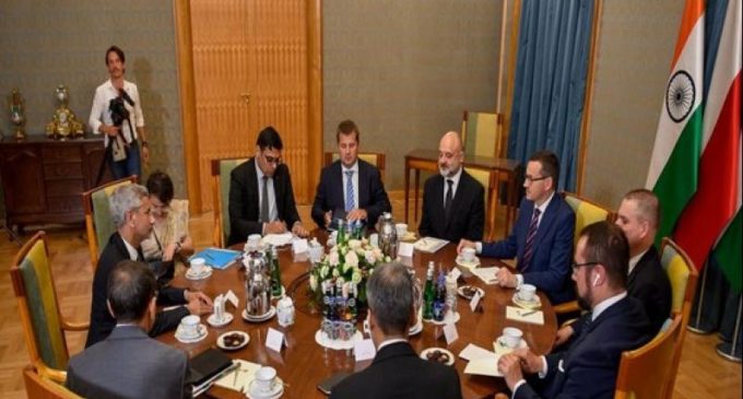 Jaishankar holds talks with his Polish counterpart