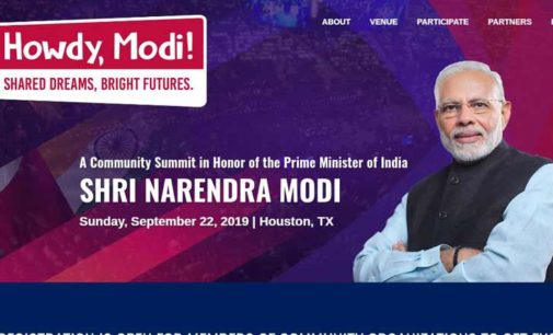 ‘Howdy, Modi’ event in Houston sold out, over 50,000 people register