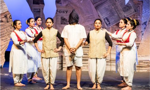 Quirky, enlightened play on Gandhi staged