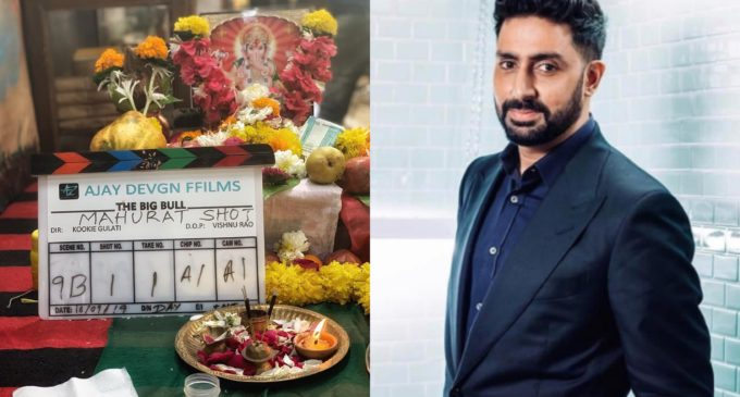 Abhishek Bachchan starts shooting for ‘The Big Bull’