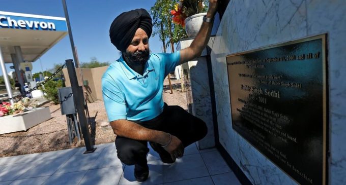 Arizona Sikh preaches love 18 years after post-9/11 killing