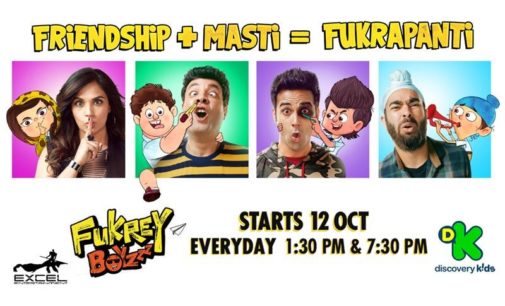 ‘Fukrey’ animated show to premiere on Discovery Kids