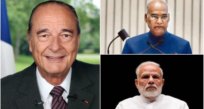 Jacques Chirac was a true global statesman, a friend of India: PM Modi