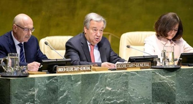 ‘We are losing the race’ on climate catastrophe, warns UN chief