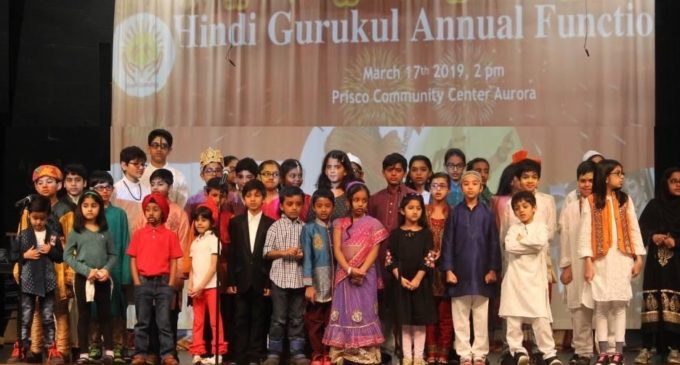 Hindi Gurkul Wins Prestigious Recognition from School district