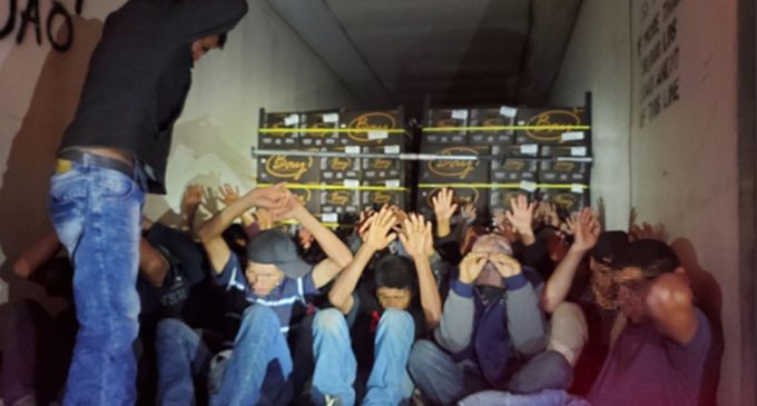 32 immigrants found inside refrigerated trailer in Arizona