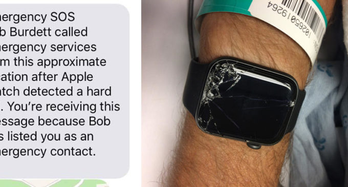 Apple Watch detects hard fall, saves man’s life in US