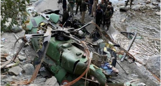 Army chopper crash lands in JK, Northern Army commander and six others suffer injuries
