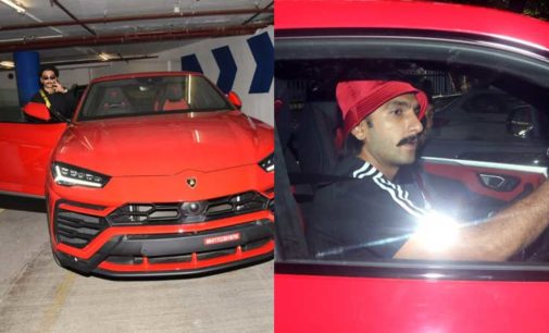 Ranveer’s Lamborghini