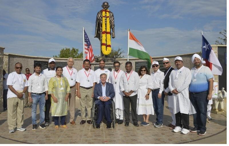 Gandhi Jayanti celebrated in Texas India Post News Paper Gandhi Jayanti celebrated in Texas India Post News Paper