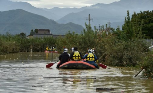 Japan rescuers seek survivors after Typhoon Hagibis kills 43