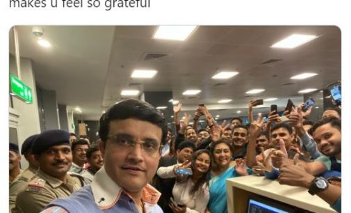 Love of people makes you grateful: Ganguly