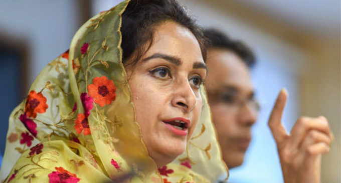 Pakistan making ‘business out of faith’, Harsimrat on Kartarpur service charge