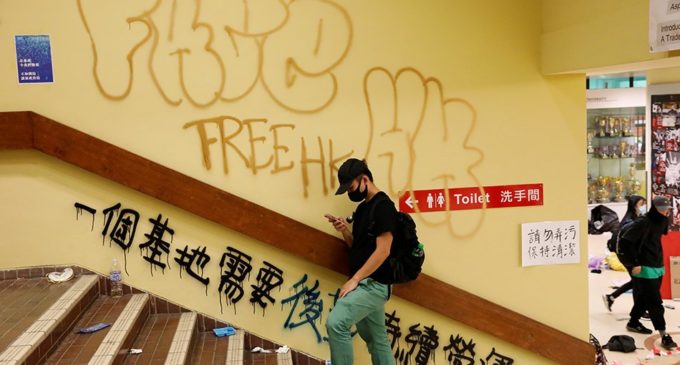 China says only it can rule on Hong Kong constitution