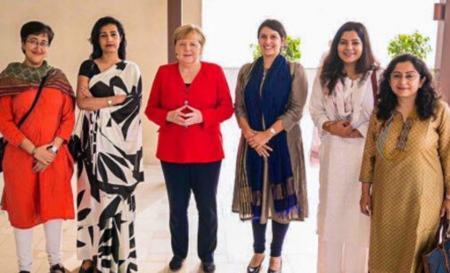 Angela Merkel meets five women including Atishi, Karuna Nundy