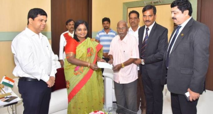 Businessman donates Rs 50 lakh towards Armed forces flag day fund