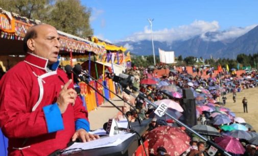 China objects to Rajnath Singh’s visit to Arunachal Pradesh