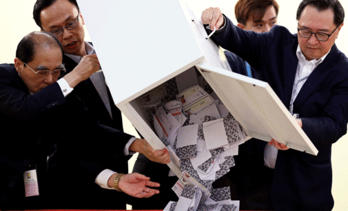 Chinese state media say Hong Kong elections ‘skewed’