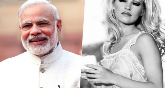 Pamela Anderson writes to PM Modi to promote vegan food