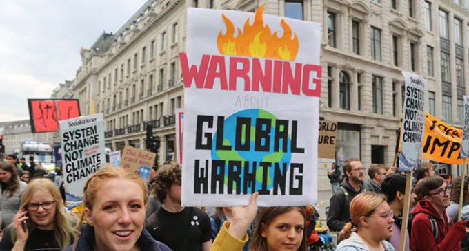 Tens of thousands rally in Europe, Asia before UN climate summit