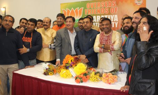 BJP spokesperson Patra addresses Indian diaspora in Bay AreaÂ