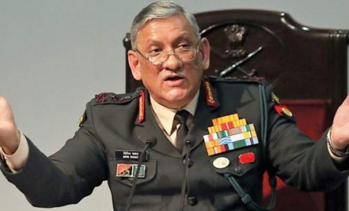 Army Chief criticises those involved in violent protests over CAA: triggers criticism