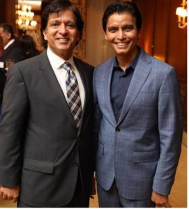 Dr Jay Chauha, president, and Dr Srinivas Reddy