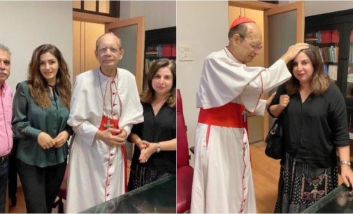Farah Khan, Raveena Tandon apologise to Cardinal Oswald Gracias