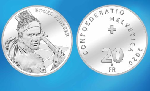 In a first, Federer’s face to go on Swiss coin