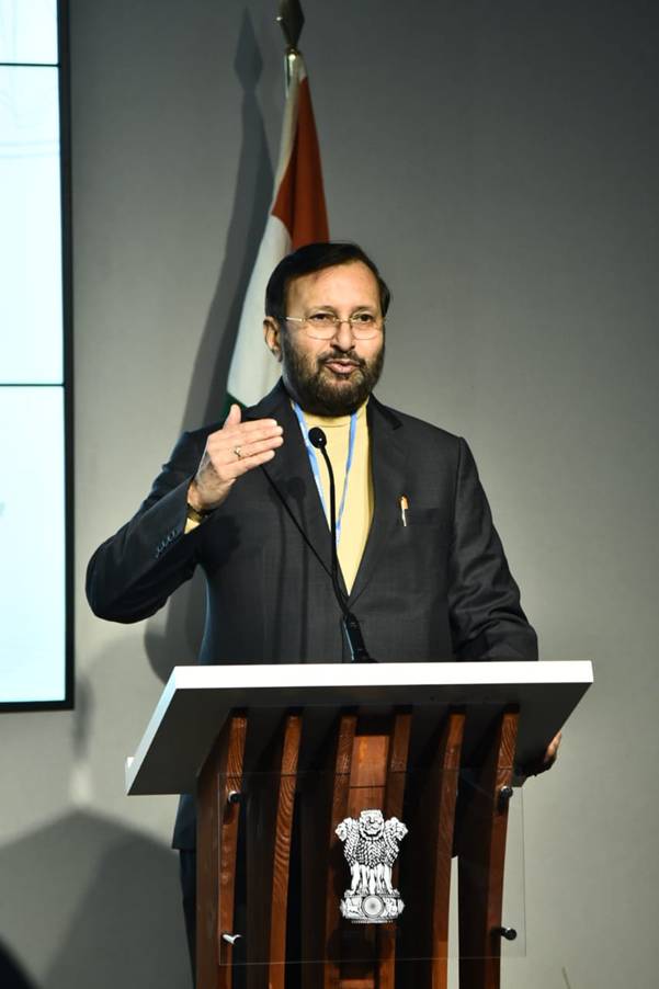 Union Environment Minister Prakash Javdekar