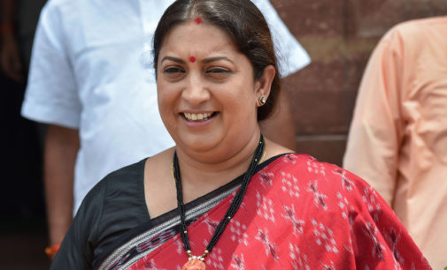 Is it my fault that I’m a woman MP of BJP and spoke in House: Irani on Cong MPs charging towards her