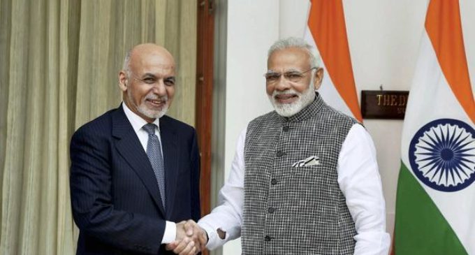 PM Modi congratulates Afghan President Ghani on his re-election