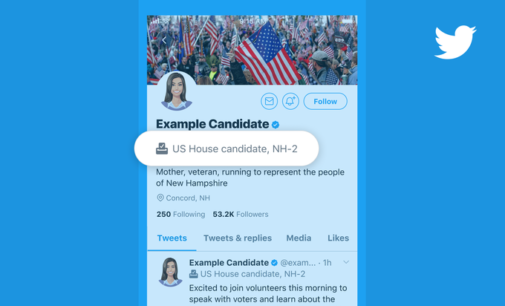 Twitter ‘Election Labels’ to identify 2020 US candidates