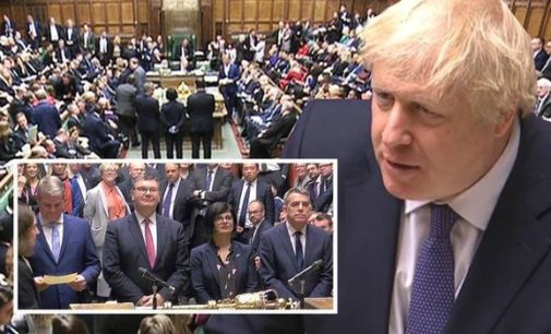 UK MPs overwhelmingly back Boris Johnson’s Brexit deal