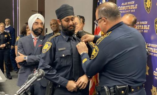 Indian-American Sikh becomes US’ Harris County’s first turban-wearing Deputy Constable