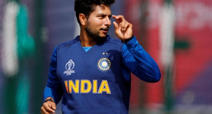 Kuldeep Yadav becomes fastest Indian spinner to take 100 wickets